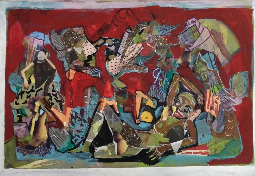 Joy-A2size-Mixed media-2017-Dubai