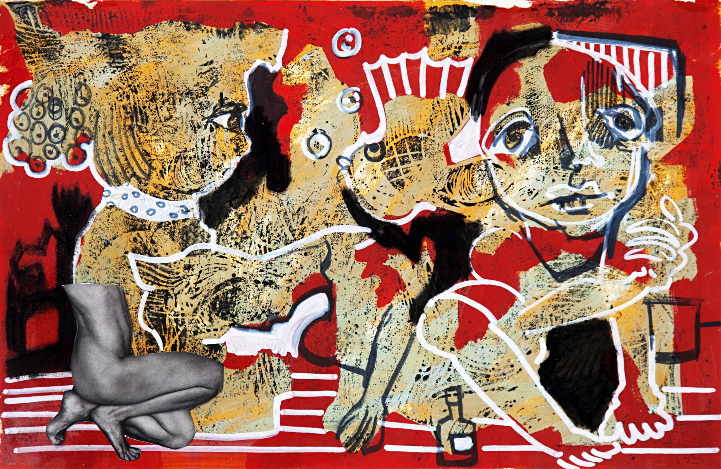 Differences -Mixed media- 25x40 cm- 2018-Dubai