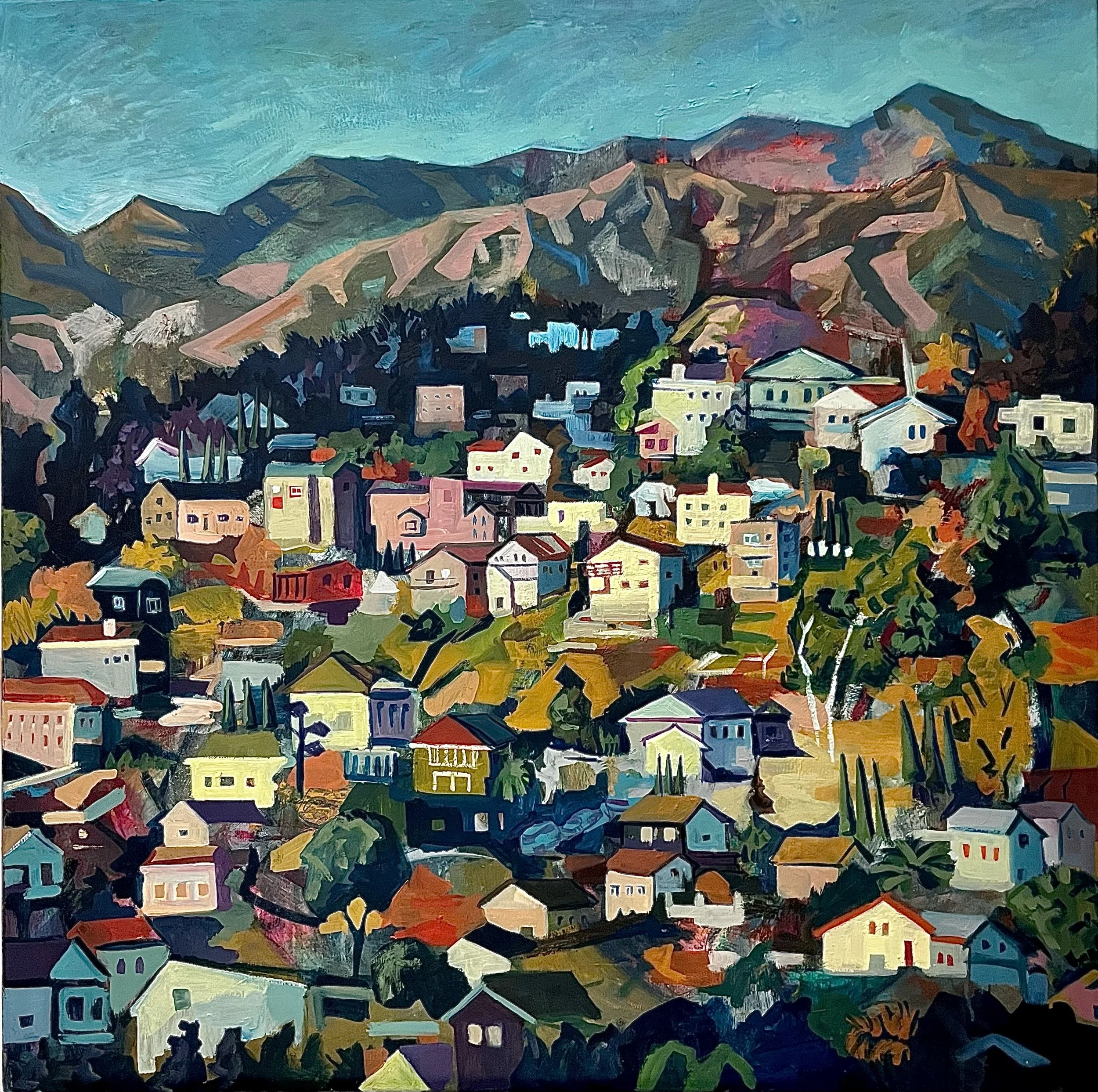 Homeland-90x90cm-oil on canvas-2025-Dubai