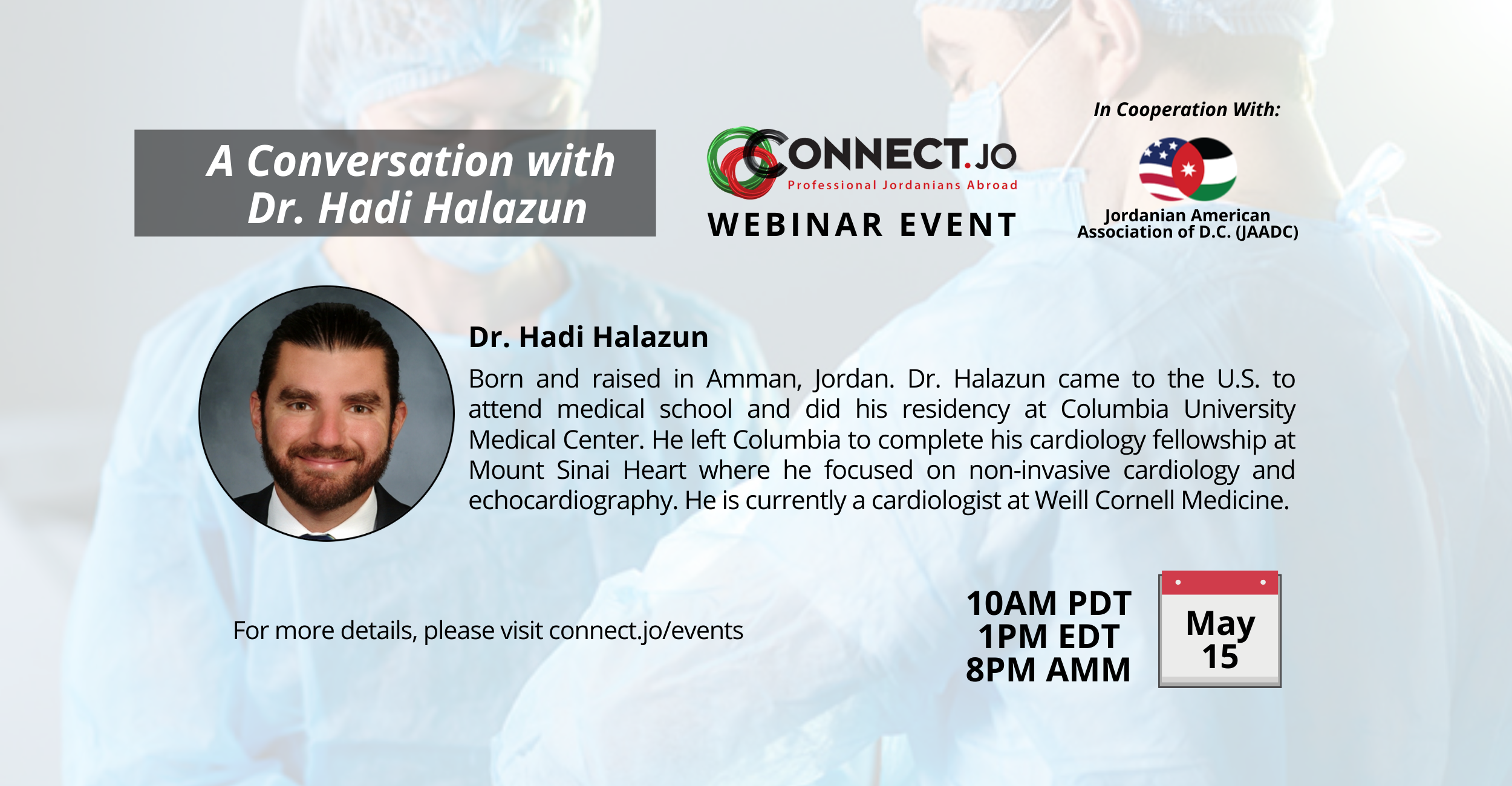 A Conversation with  Dr. Hadi Halazun