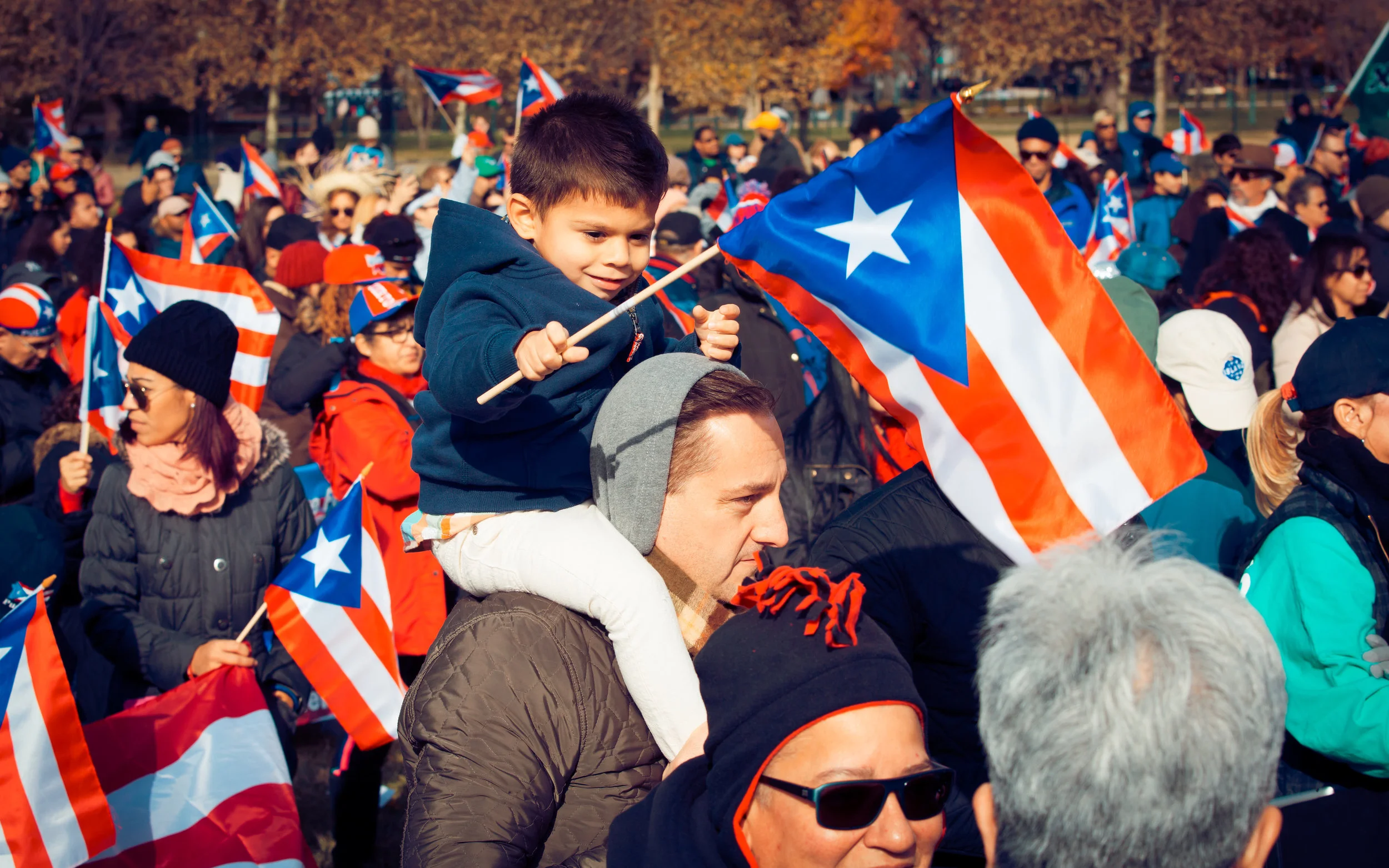 Unity March for Puerto Rico (photo courtesy of Box of Dreams Photography)