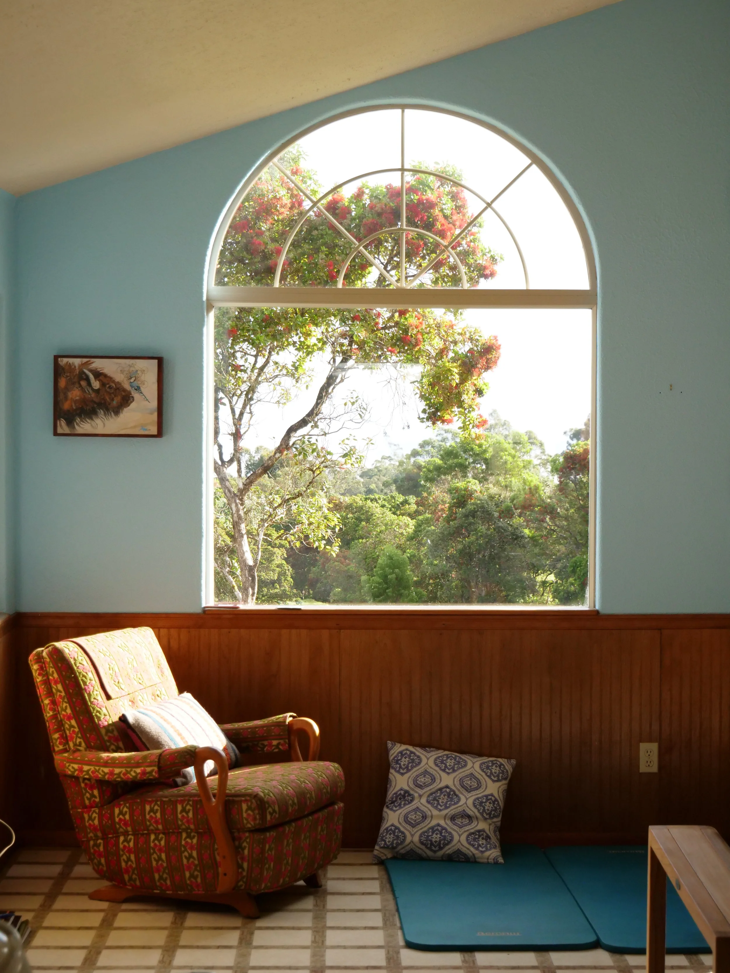 Great room morning coffee nook