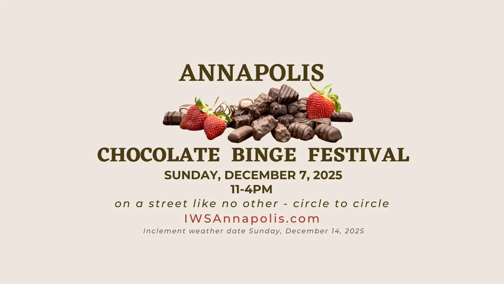 Annapolis Chocolate Binge Festival 2025
