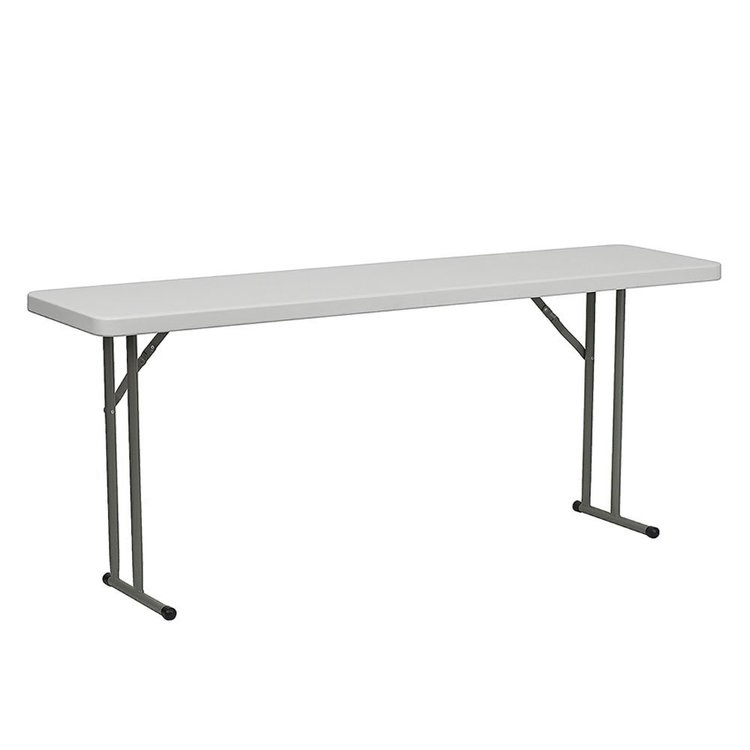 18" 6ft folding table qty. 2