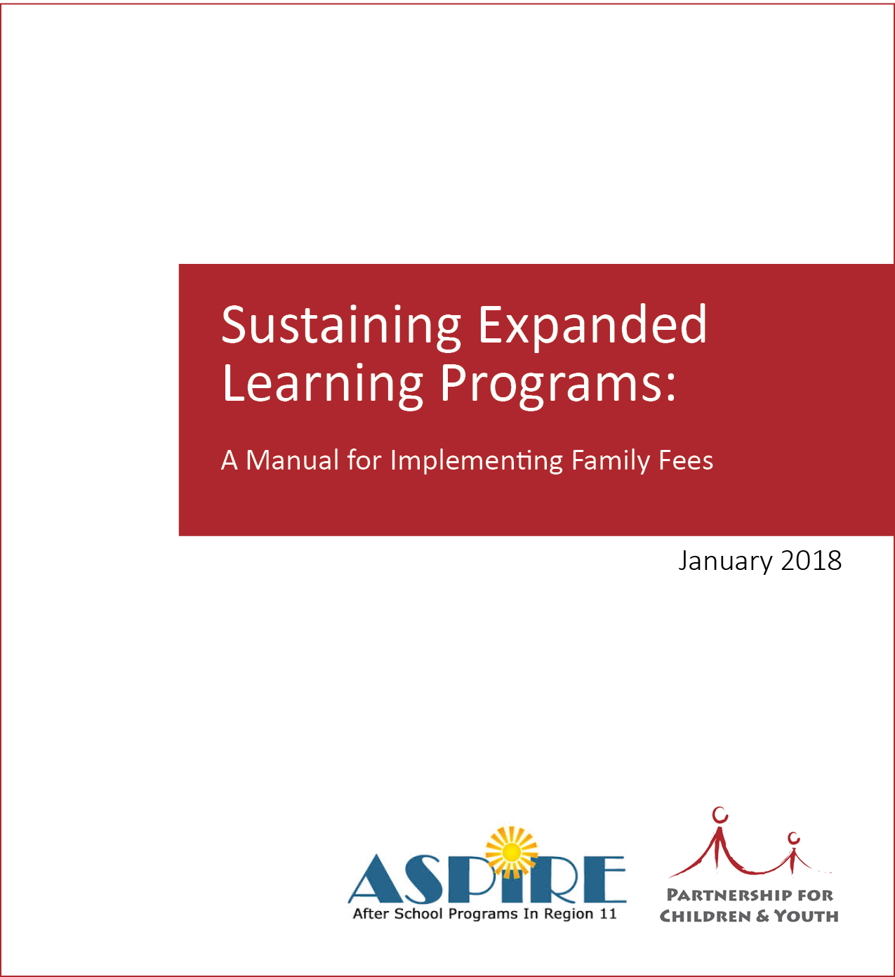 Sustaining Expanded Learning Programs