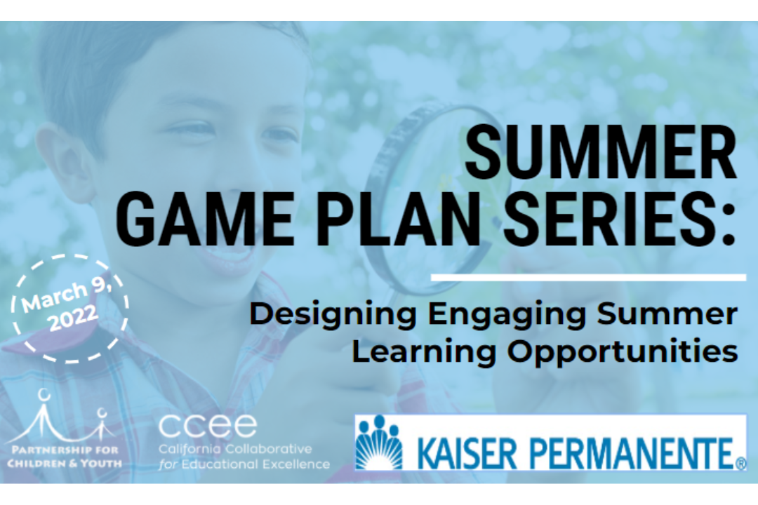 Designing Engaging Summer Learning Opportunities