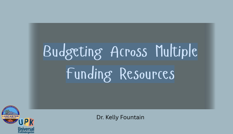 Budgeting Across Multiple  Funding Resources