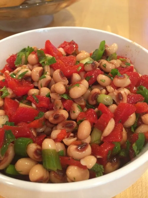 Roasted Red Pepper & Black-Eyed Pea Salsa