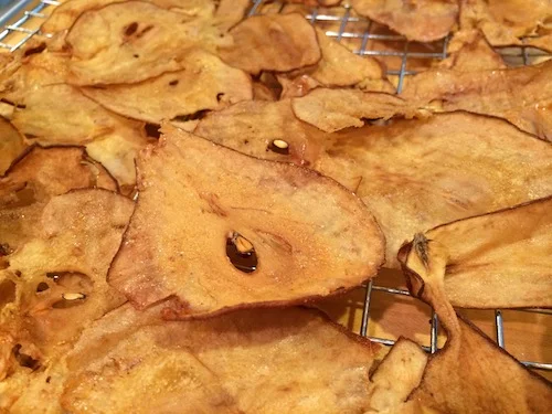 Delicious Pear Chips