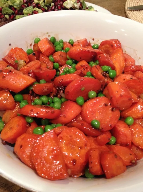 A New Twist On Carrots & Peas