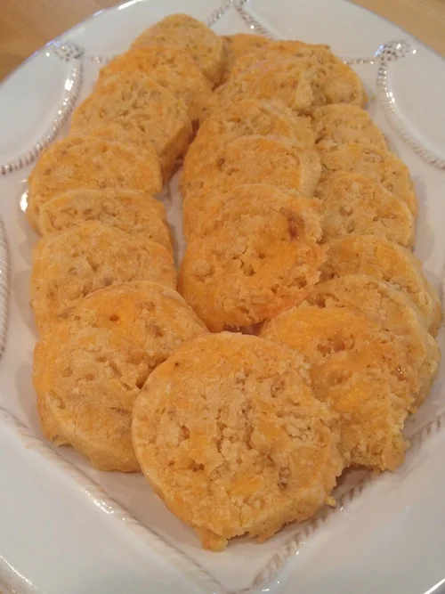 Cheddar Dollar Crackers