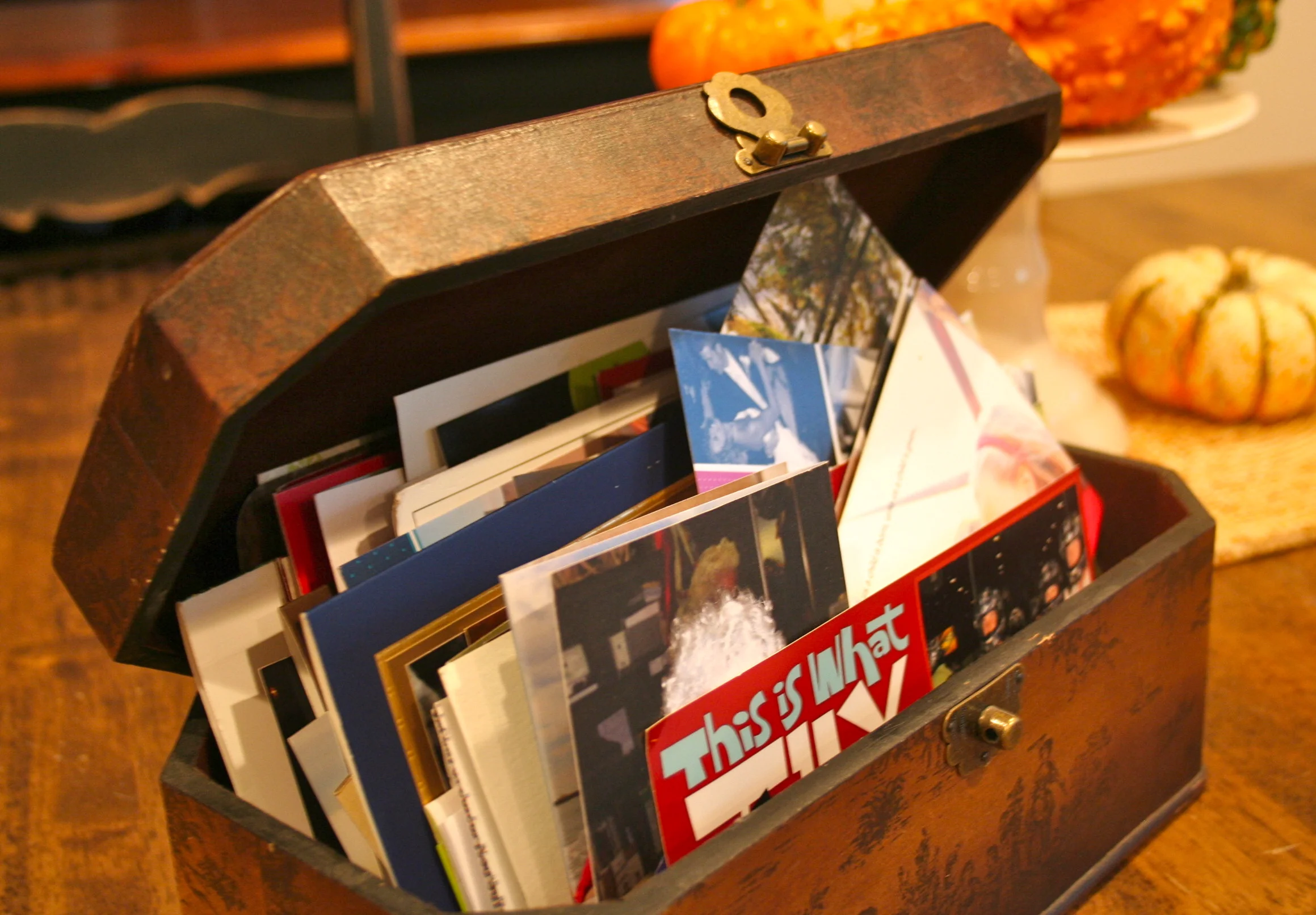 The Christmas Card Box