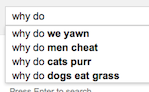 What Google Searches Tell Us About Each Other 