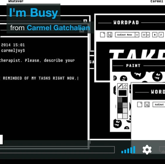 Keeping Busy In Its Place