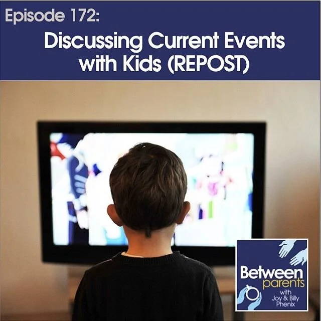 The world is a crazy place!

Like every generation before, today’s parents have to process difficult news with their kids. But where do we start? What do we say? How can we explain events we don’t fully understand?

In today’s podcast, Billy and Joy talk about principles parents should consider as they process current events with their kids. How do we lead our family well - and wisely - when we are emotionally charged ourselves?

Listen in on your favorite podcast app or directly online at www.betweenparentspodcast.com