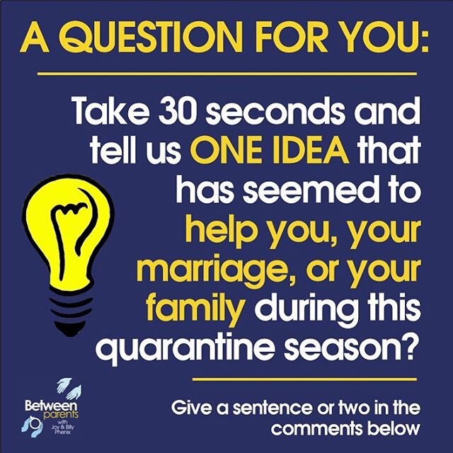 Hey Between Parents community... let's get talking!
Take a second and help each other out...