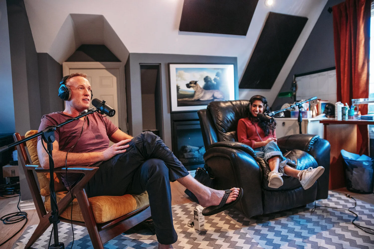Part 4 Monica & Jess Love Therapy with Harry the Therapist — Armchair