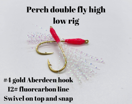 White Flash Pink head flies