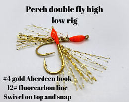 Gold Flash Orange Head Flies