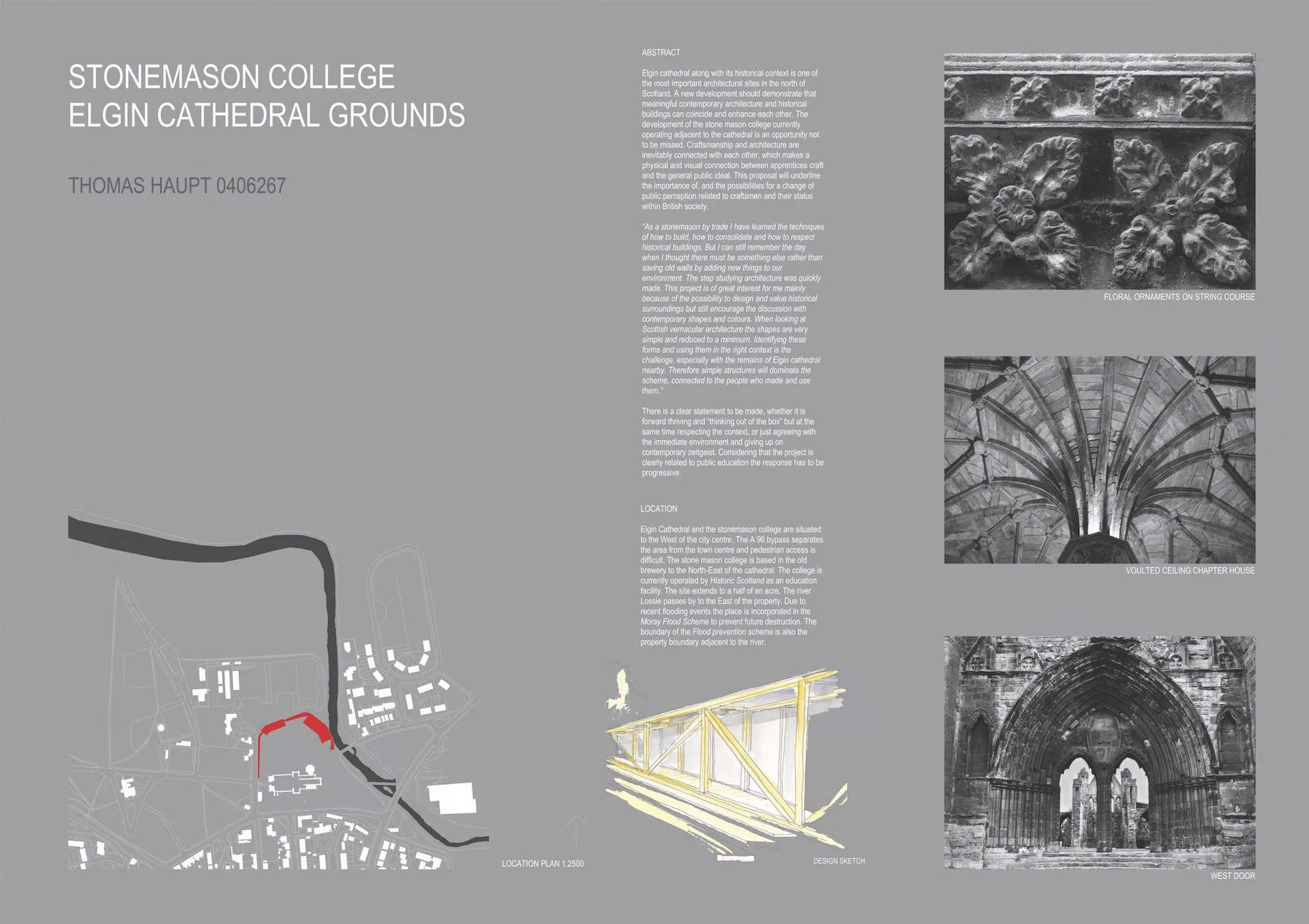 ELGIN STONE MASON COLLEGE CONCEPT