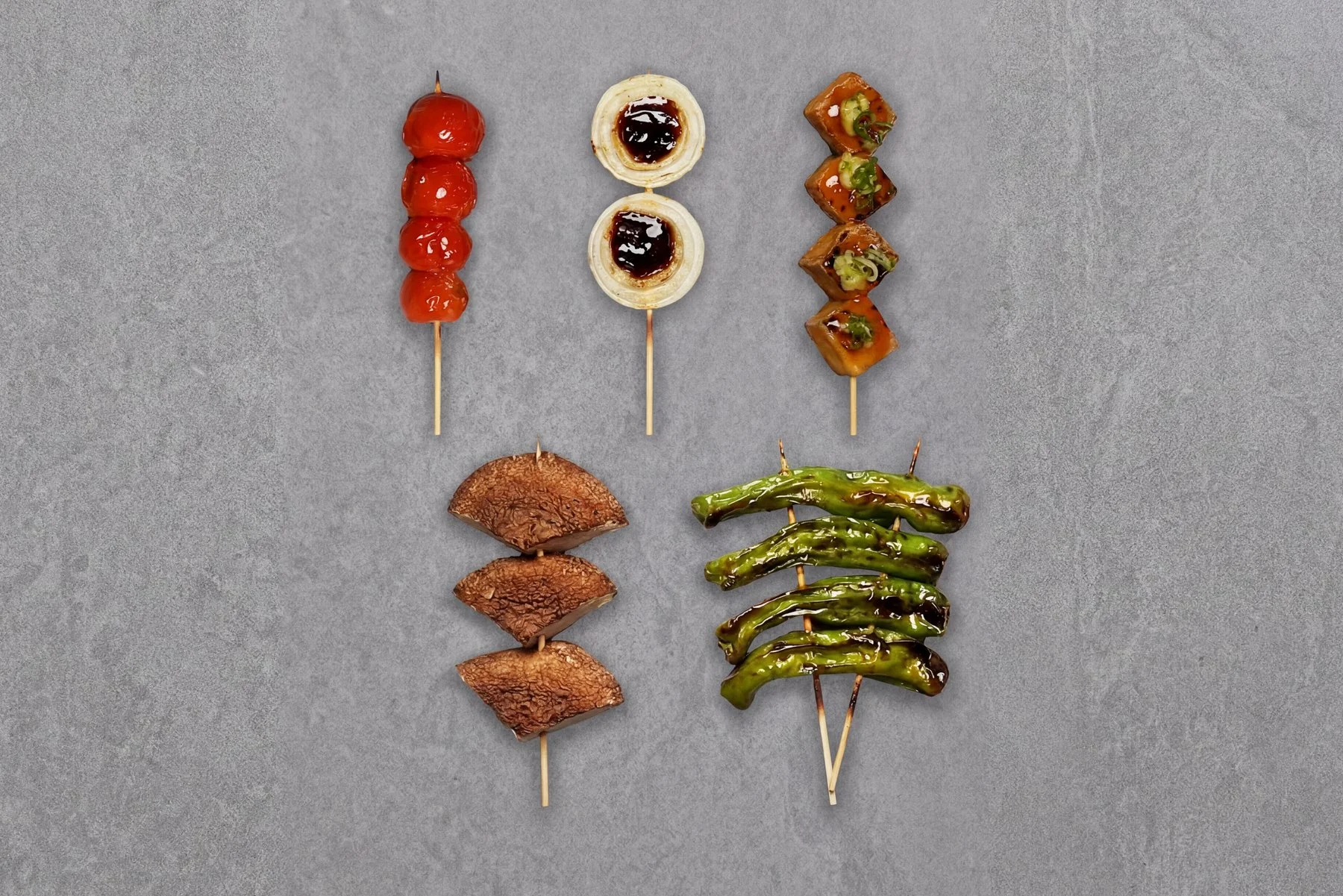 VEGGIE KUSHI SET $17