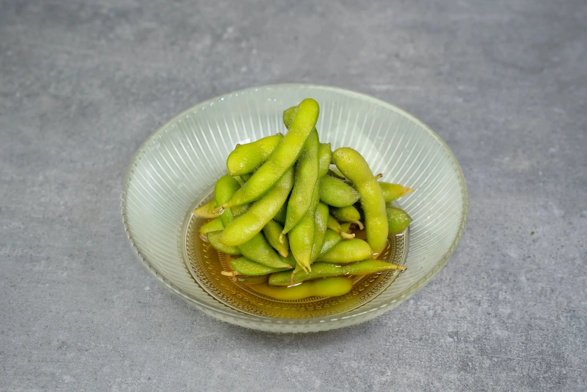 DASHI EDAMAME $6