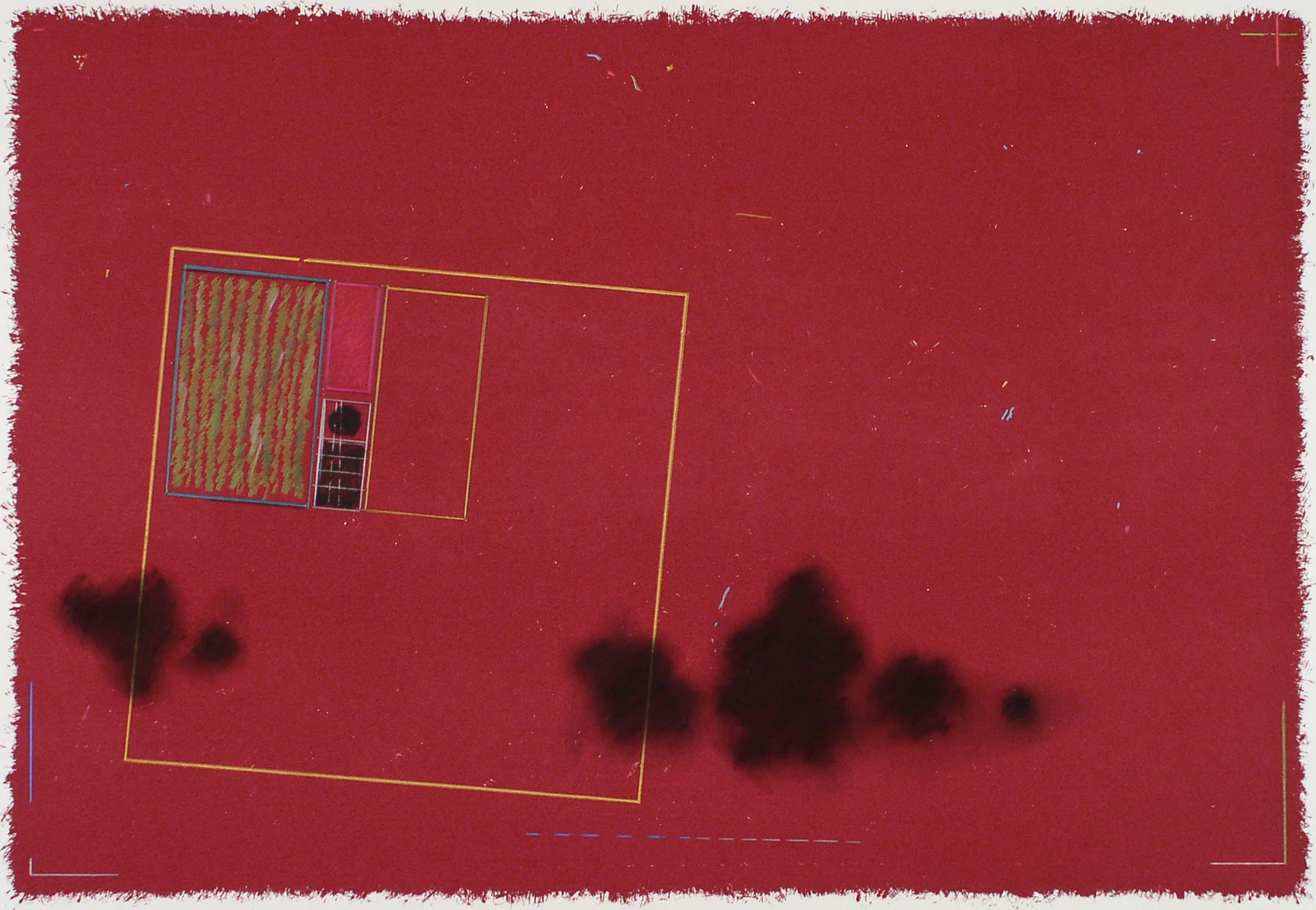 Kurashiki #4 2000, screenprint w/hand color, sh. 21.75"x 29.75", ed: 5. $800.