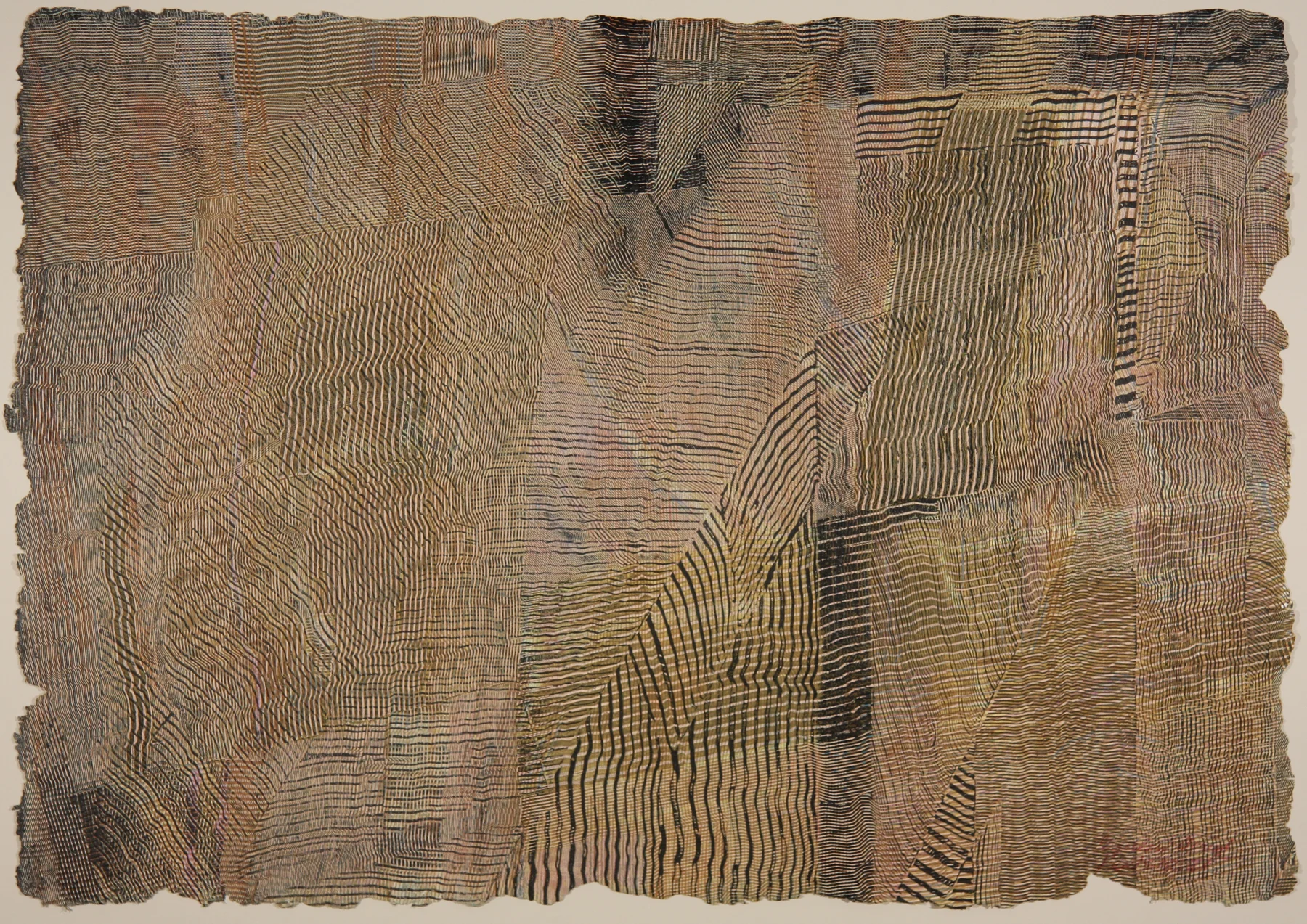 Grassland Aerial 1999, high-relief intaglio, 25" x 35.5", ed: C.P. $1200.*