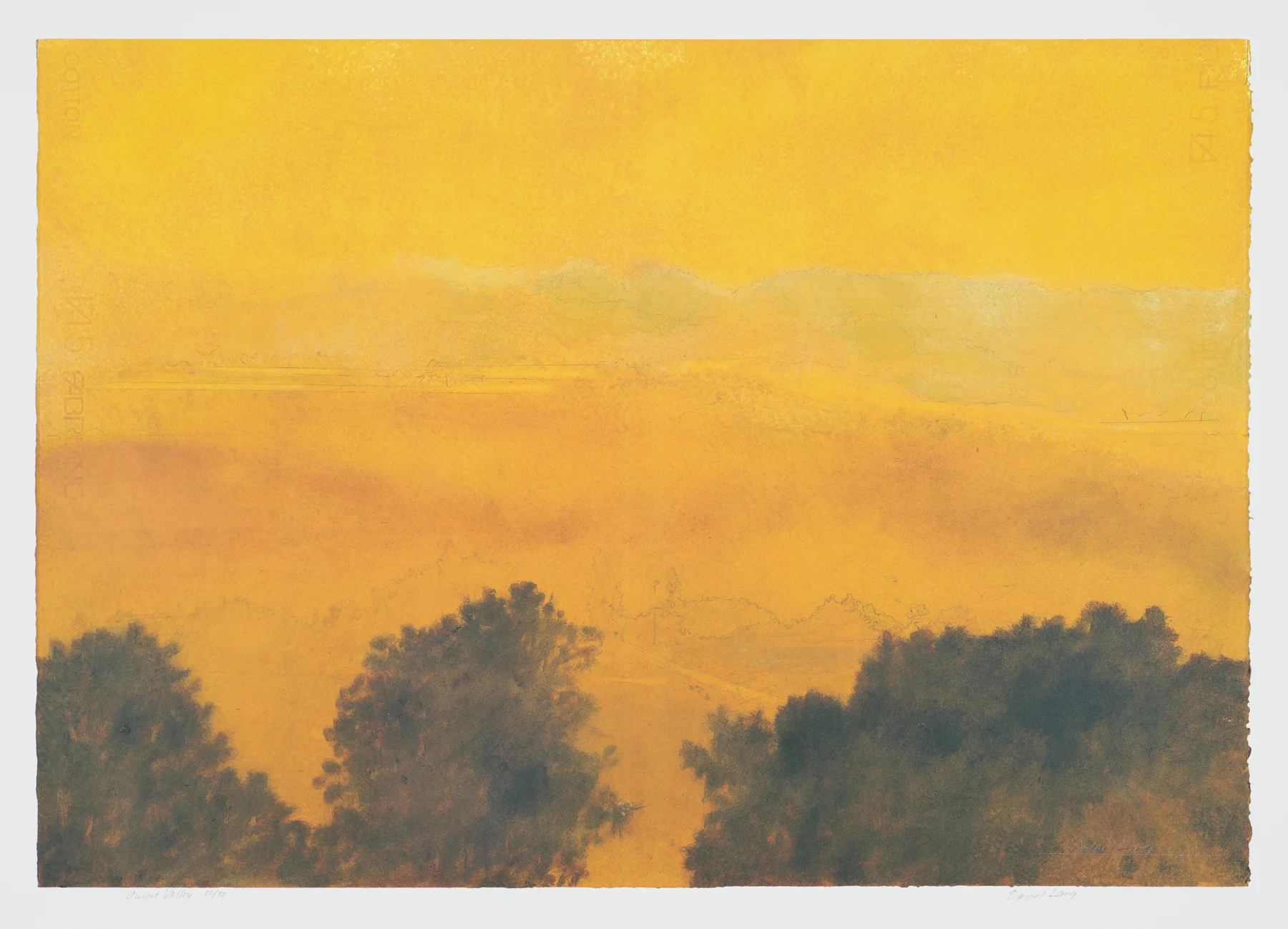 Sunset Valley 2002, pigment print, 24" x 32.5", ed: 30, $900.* (rare)