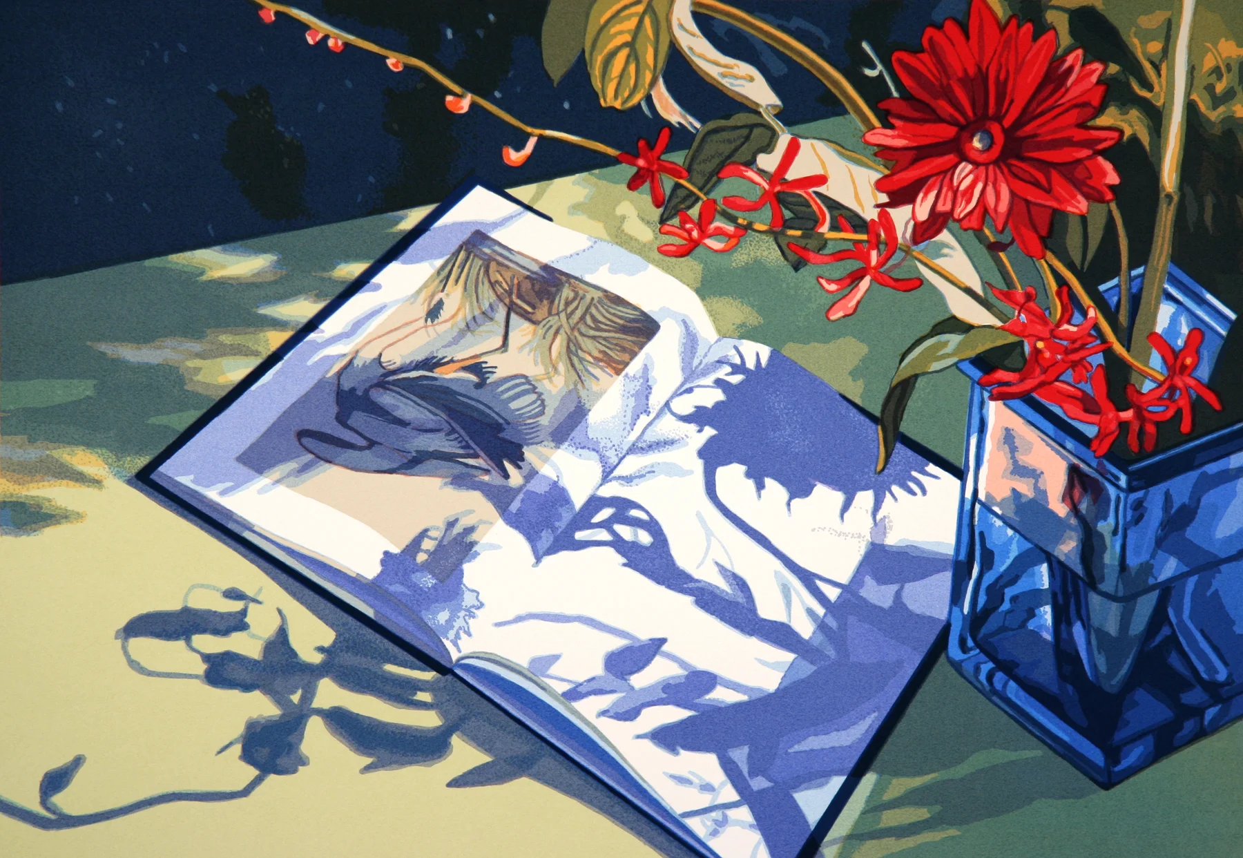 Audubon October 2006, 17-c screenprint, 22" x 30", ed:65, $1200.