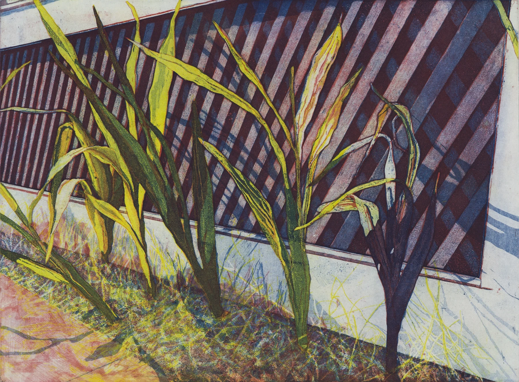 Grovenor Rd #2 1979, intaglio, 22" x 29.75", ed: 50, $400.*