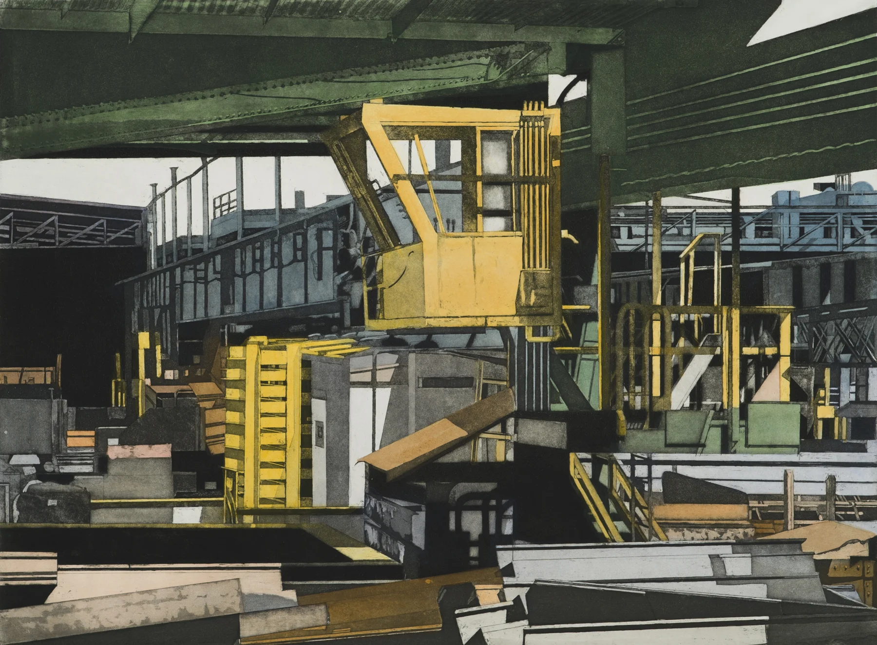 Bethlehem X 1999, wc/aquatint, 22.25” x 29.75”, ed: 25, $1200.*