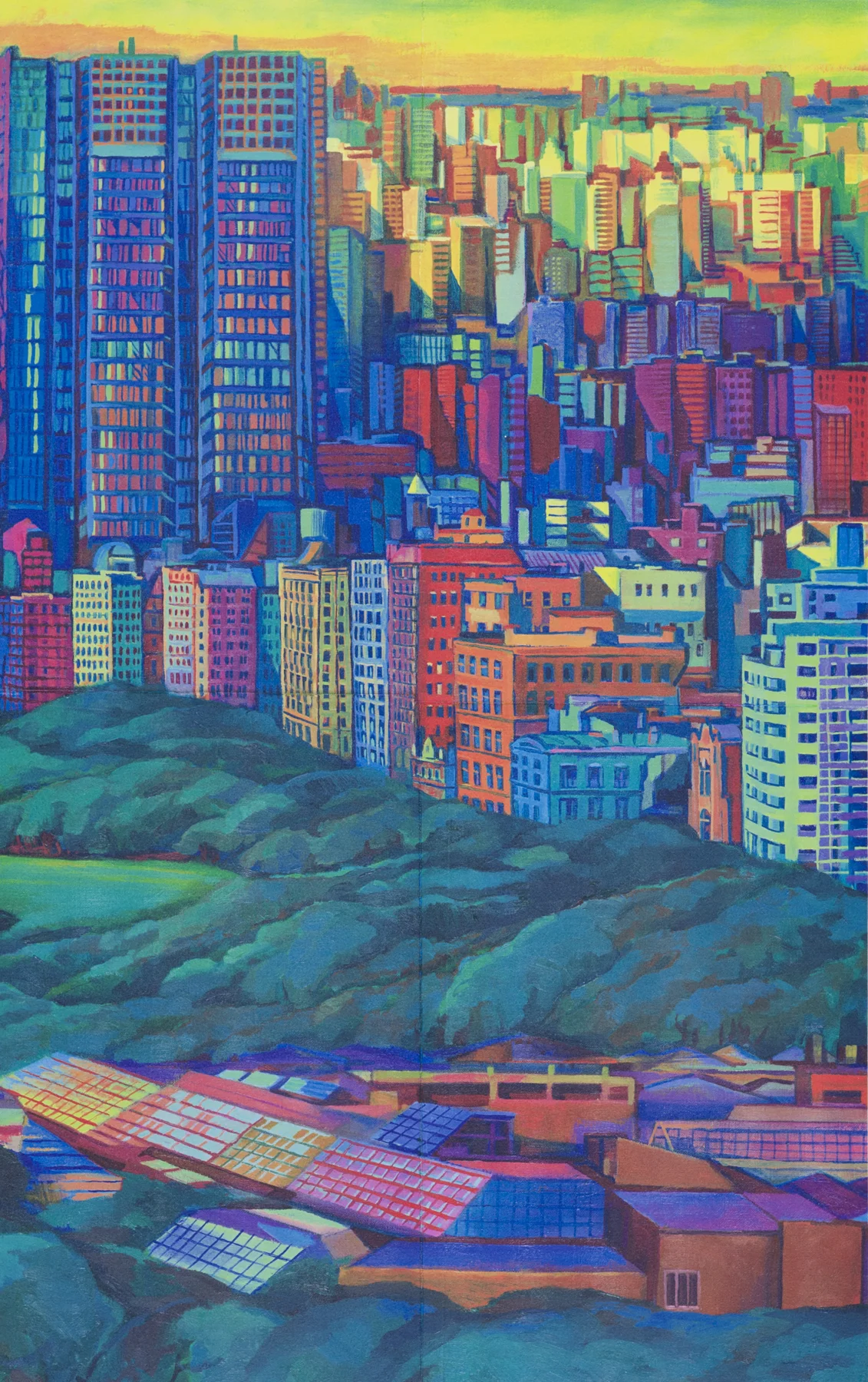 Edge 2(M) 1997, heat transfer print, 42" x 30", ed: 3, $975.*