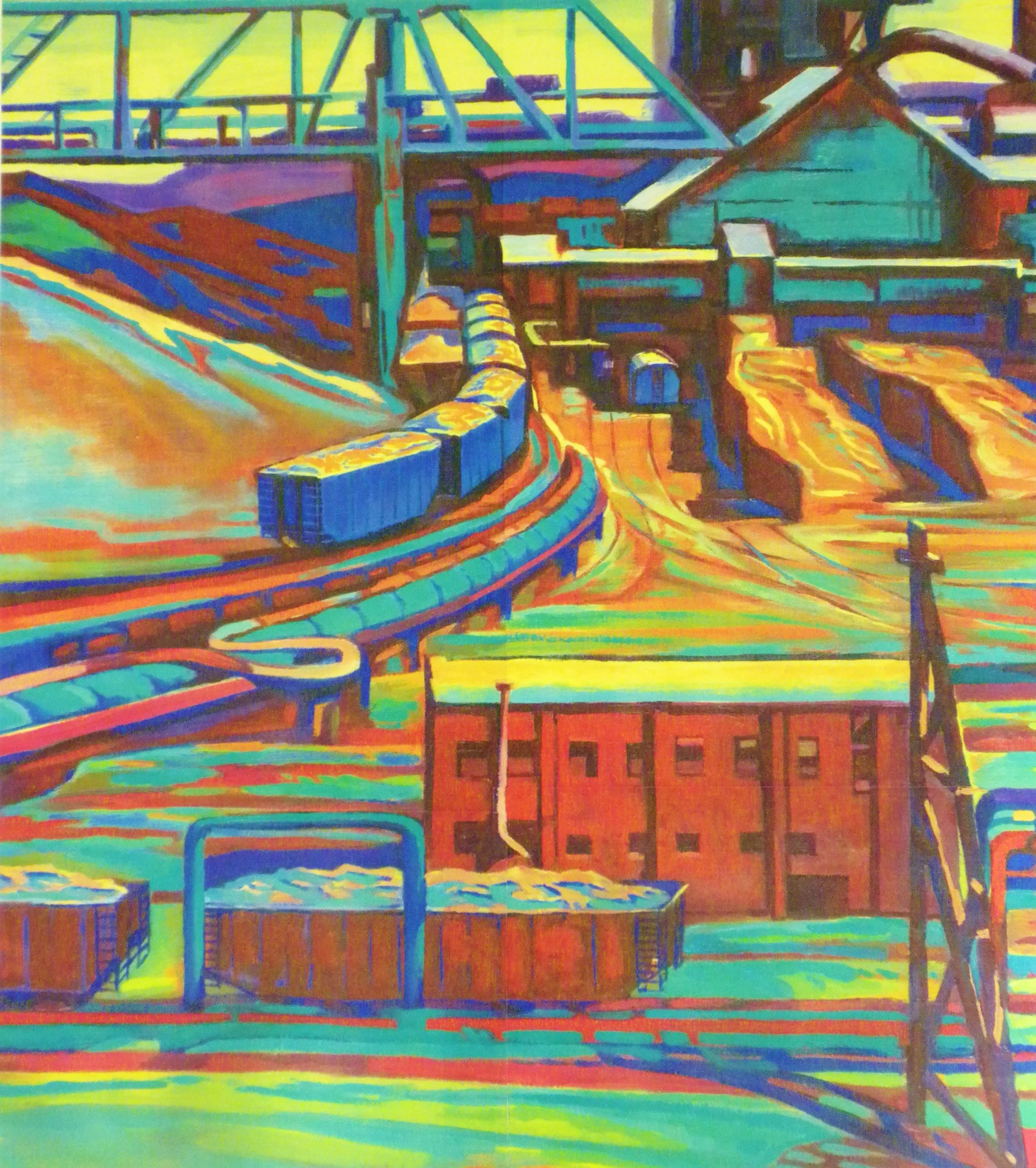    Challenge 2   1996, heat transfer print, 30" x 26", ed: 5, $750.* 