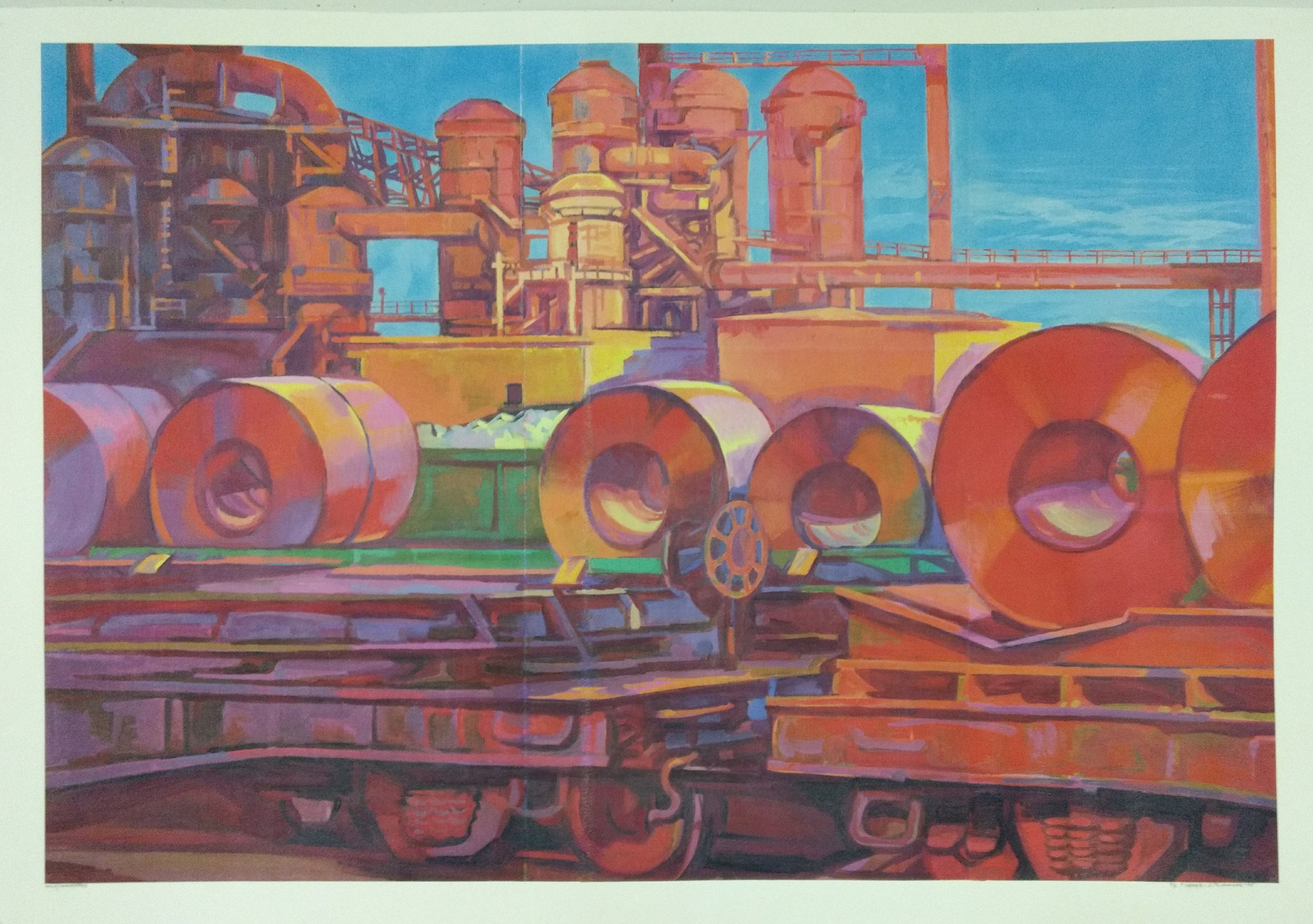 Coils/Converters 1995, heat transfer print, 30" x 44.25", ed: 4, $900.*