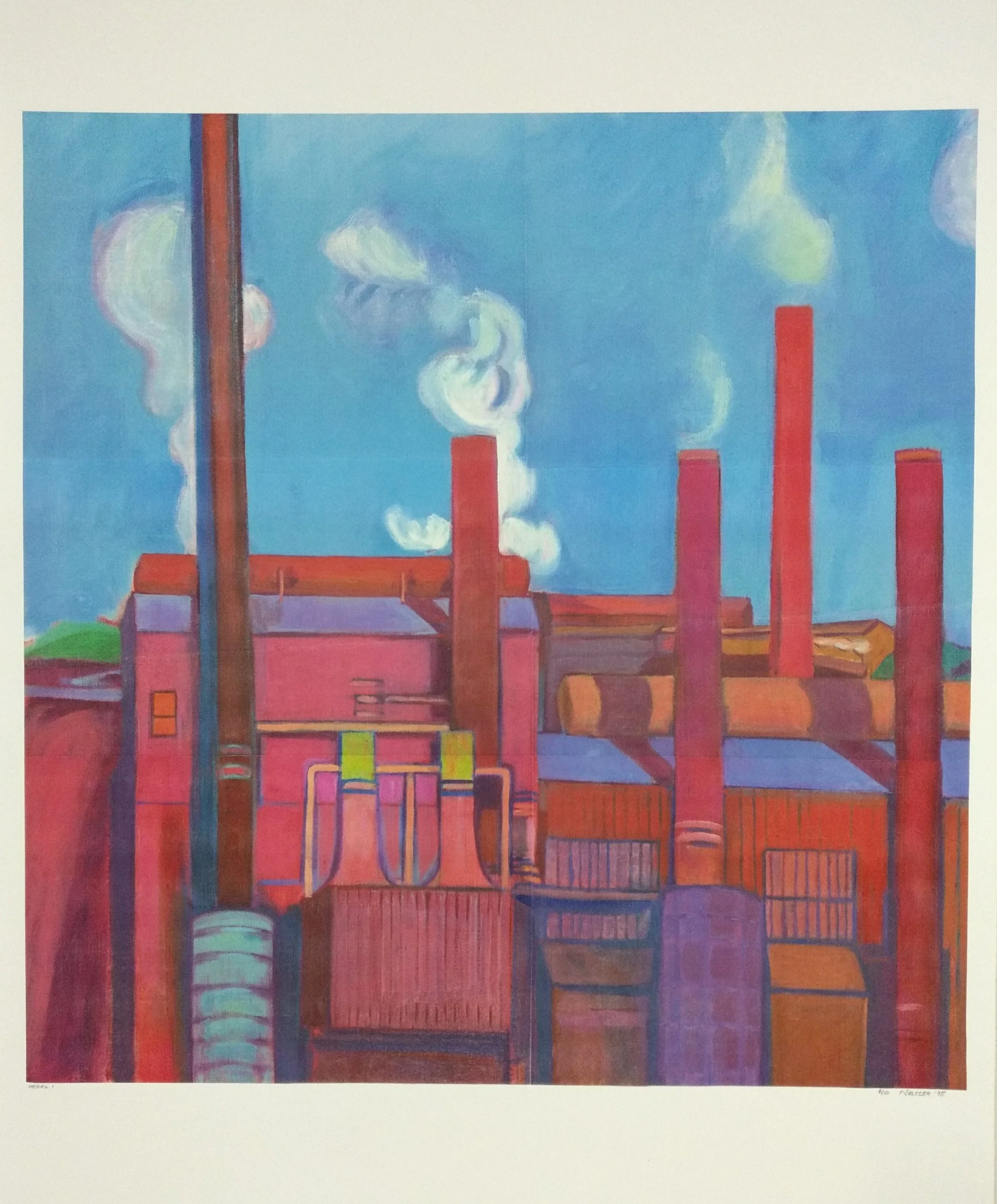 Model 1 1995, heat transfer print, 41.5" x 30", ed: 10, $650.*