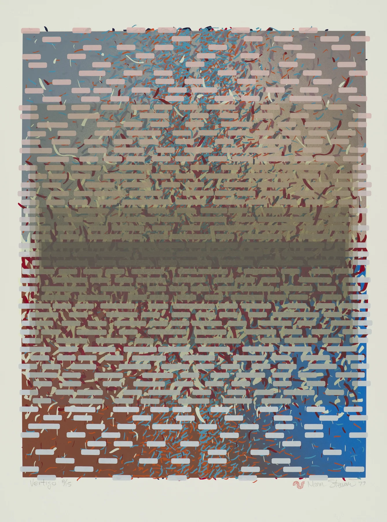 Vertigo 1977, 15-c screenprint, 26” x 19”, ed: 15, POR (rare)