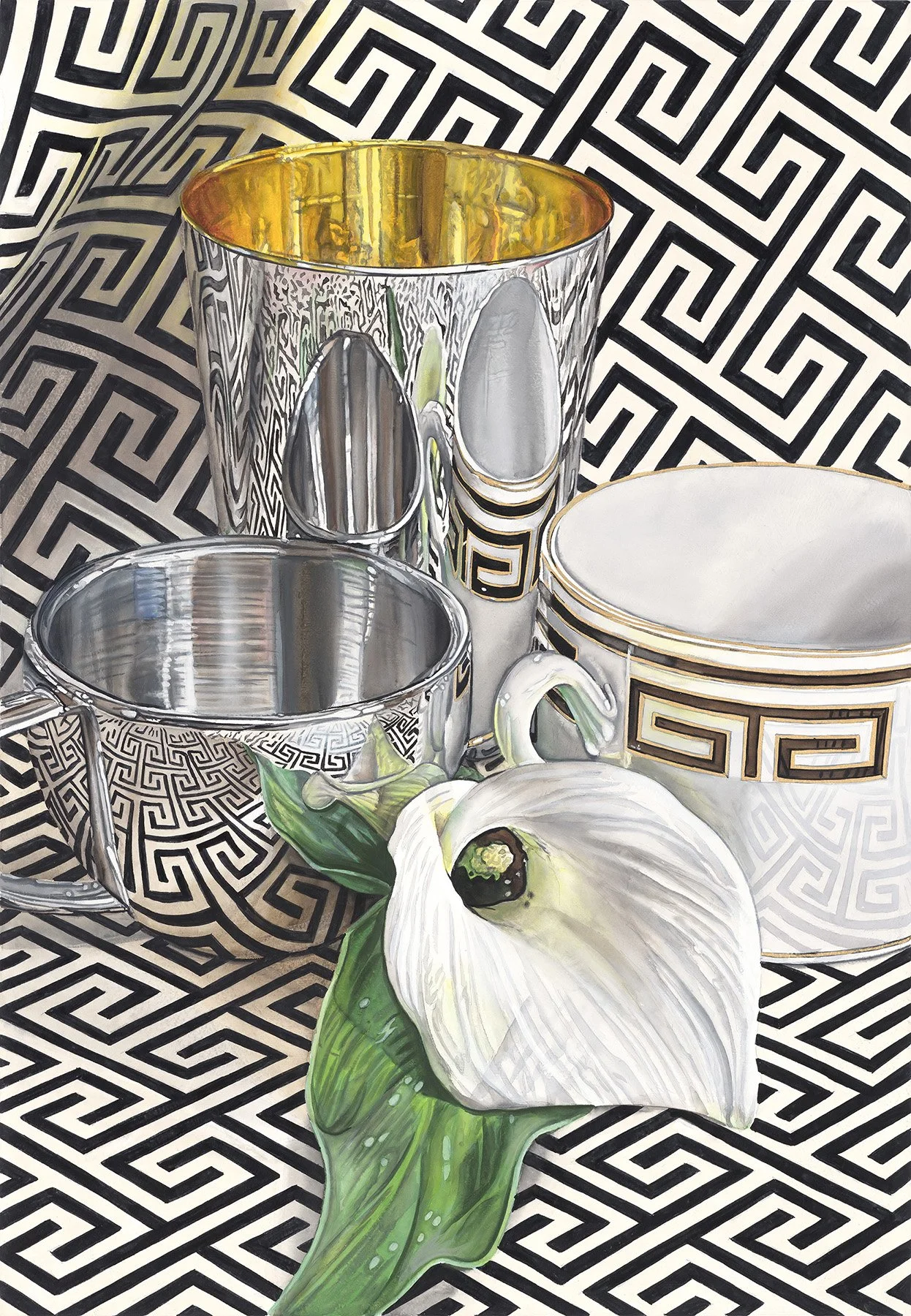    Greek Key II   2026, archival pigment print, 30” x 22”, ed: 25. $2000. 