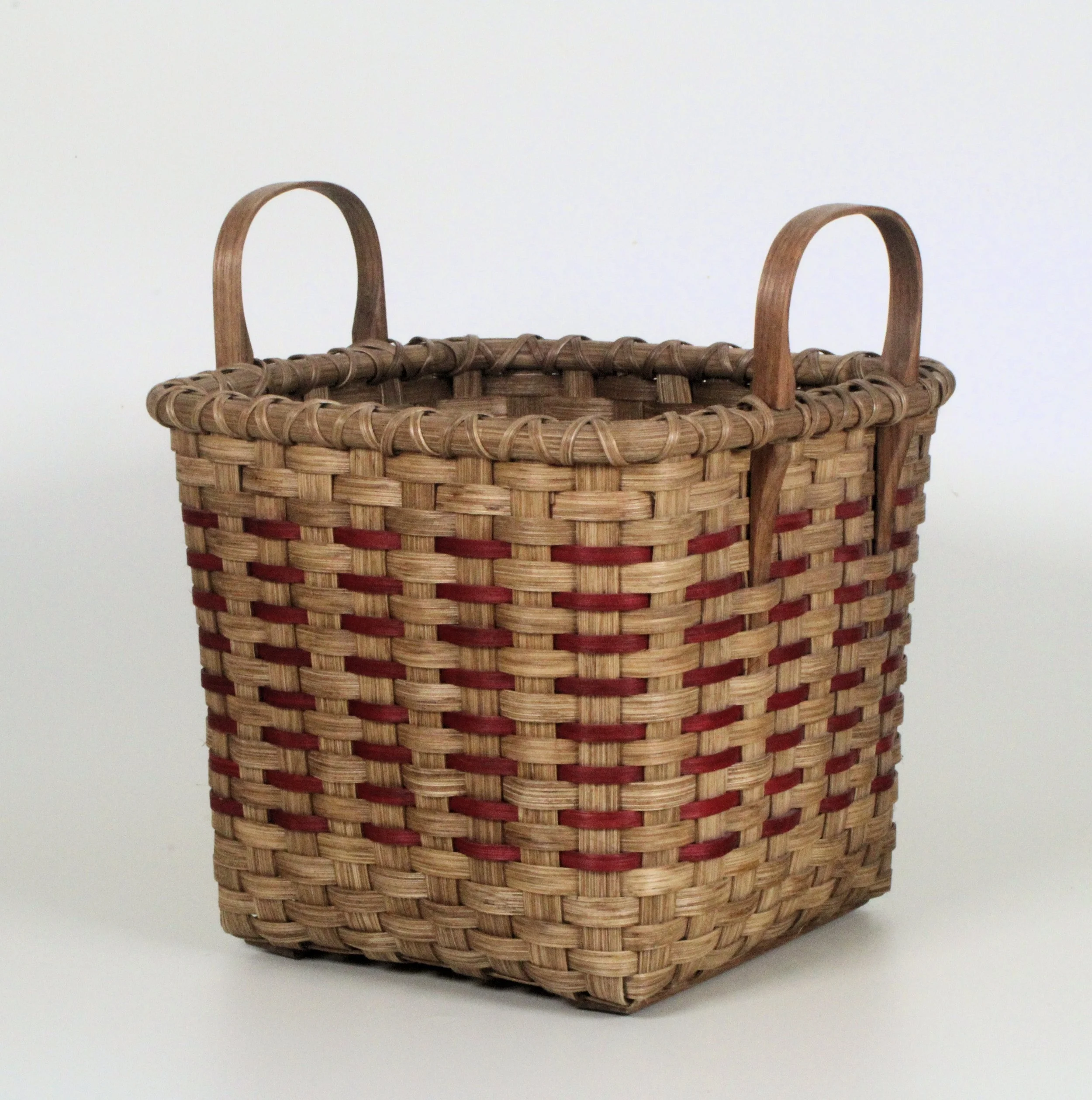 Storage Basket red stripe.jpeg