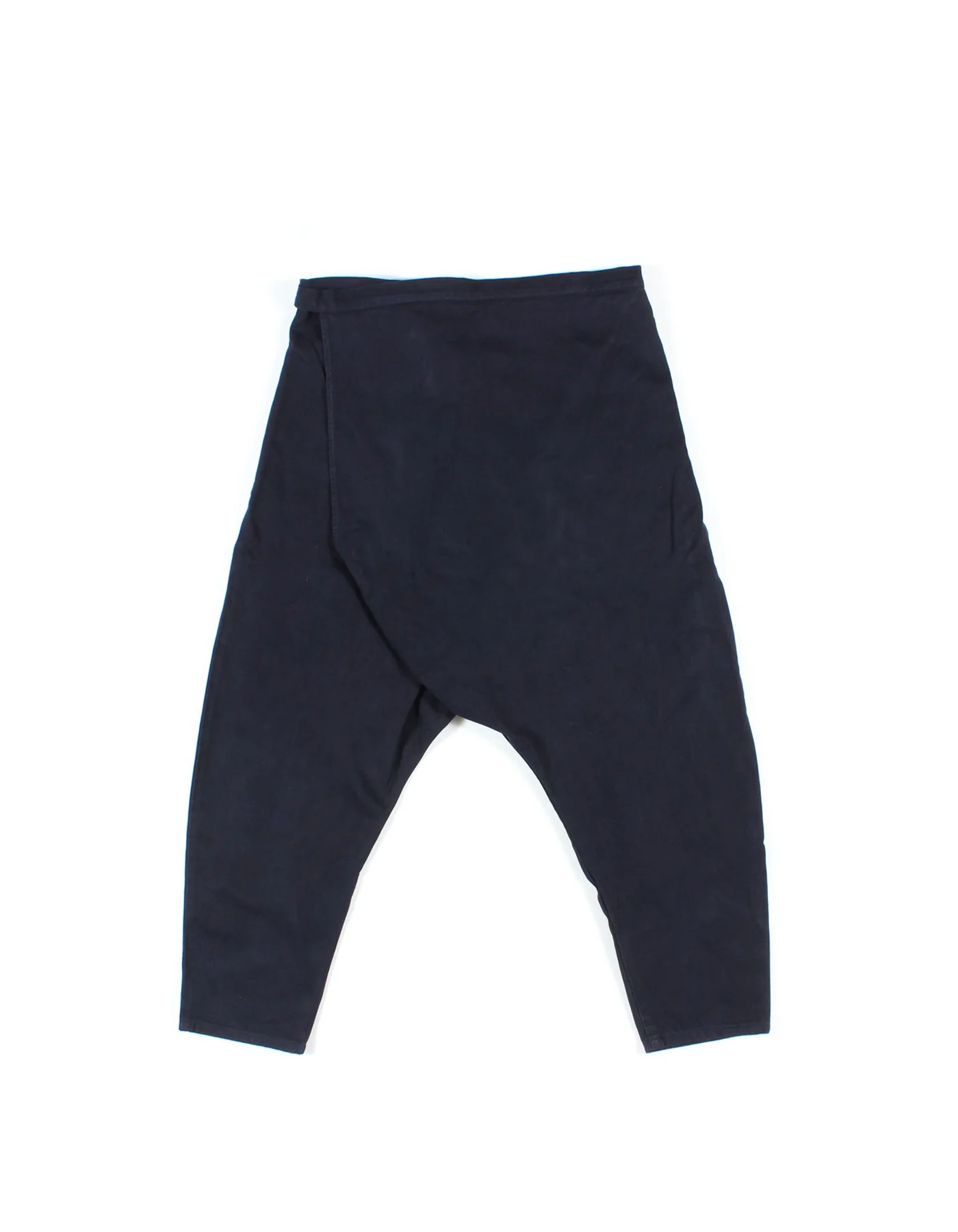 Japanese drop crotch pants in navy | Momohiki, by Prospective Flow