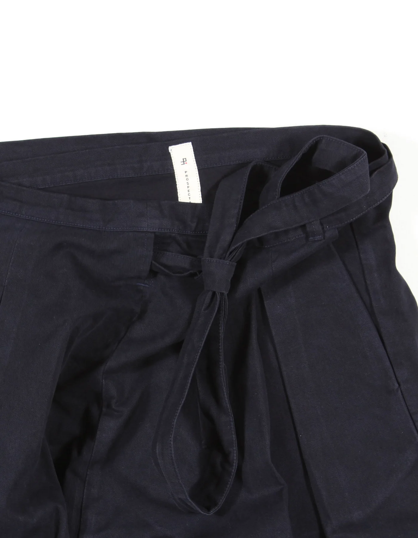 Navy momohiki - Japanese drop crotch pant