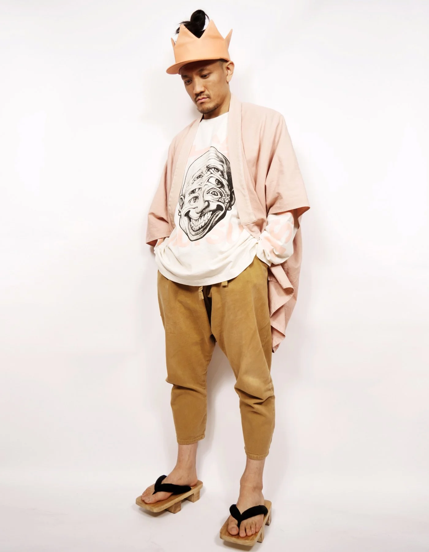 GF CROWN CAP - PINK | Prospective Flow | Japanese Fashion for Men 