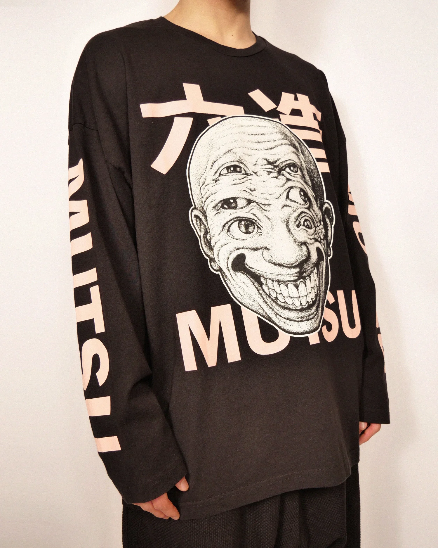 MUTSUZO LS TEE - BLACK | Prospective Flow | Japanese Fashion for 