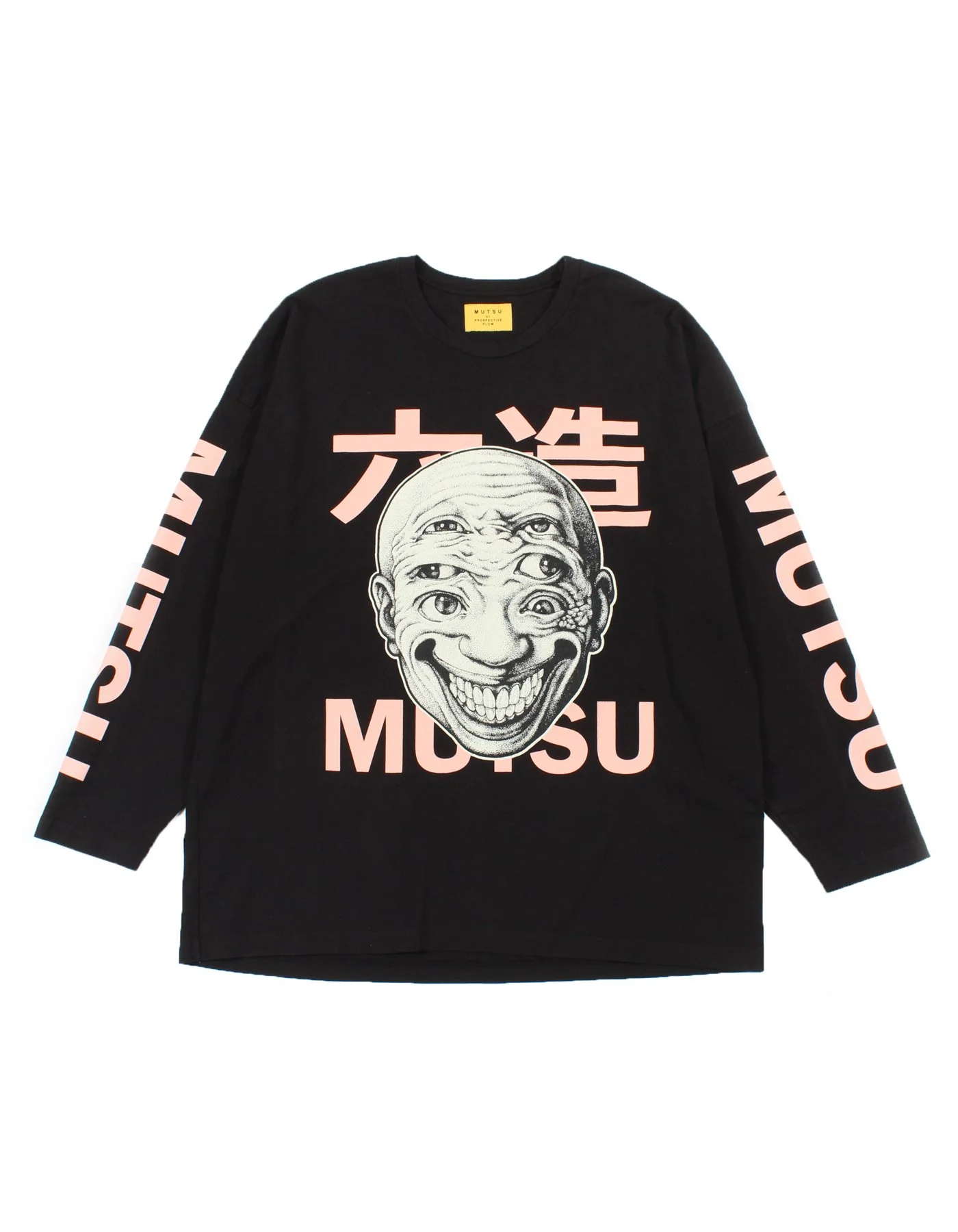 MUTSUZO LS TEE - BLACK