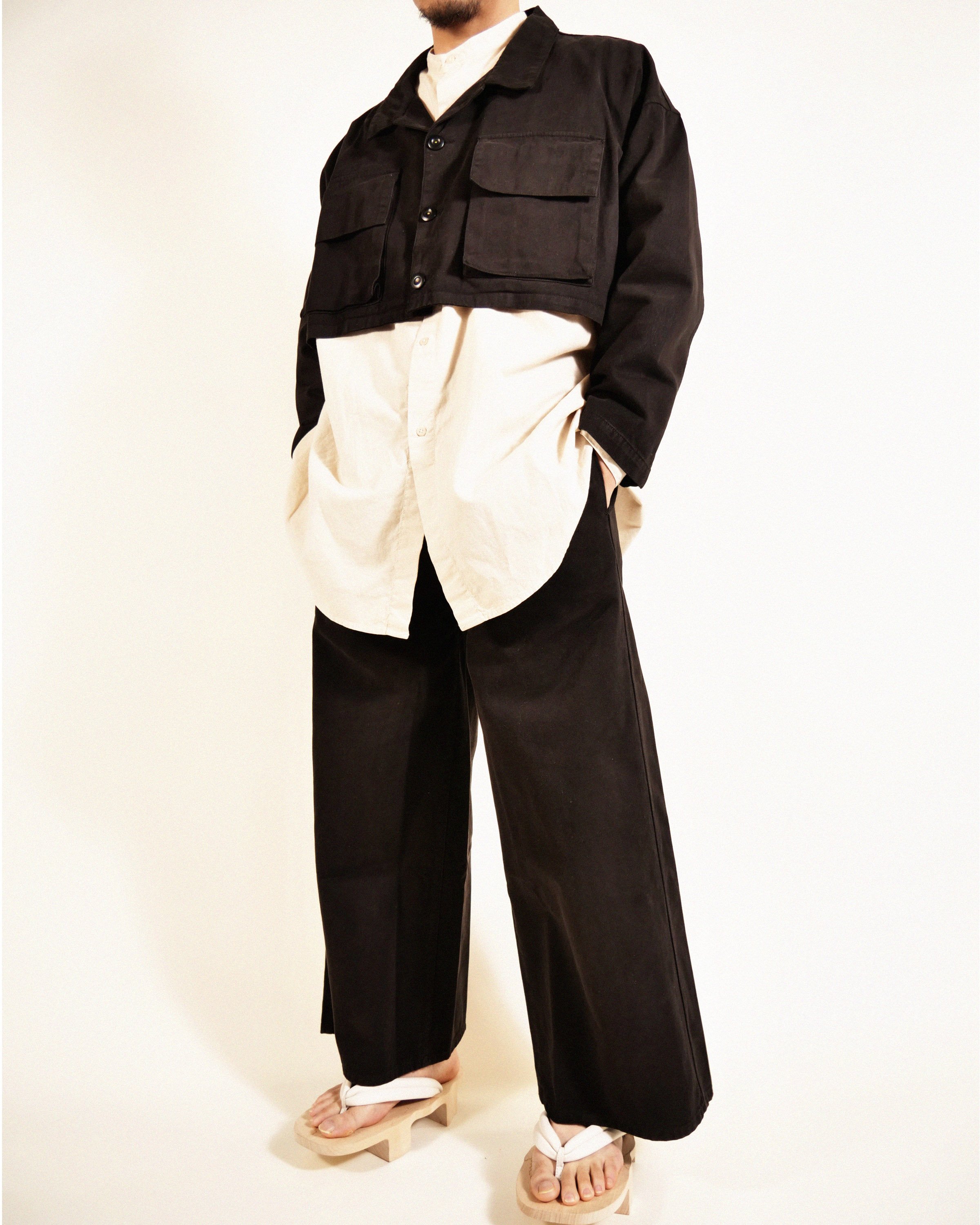 TAN - BLACK | Prospective Flow | Japanese Fashion for Men | プロスペクティブフロー