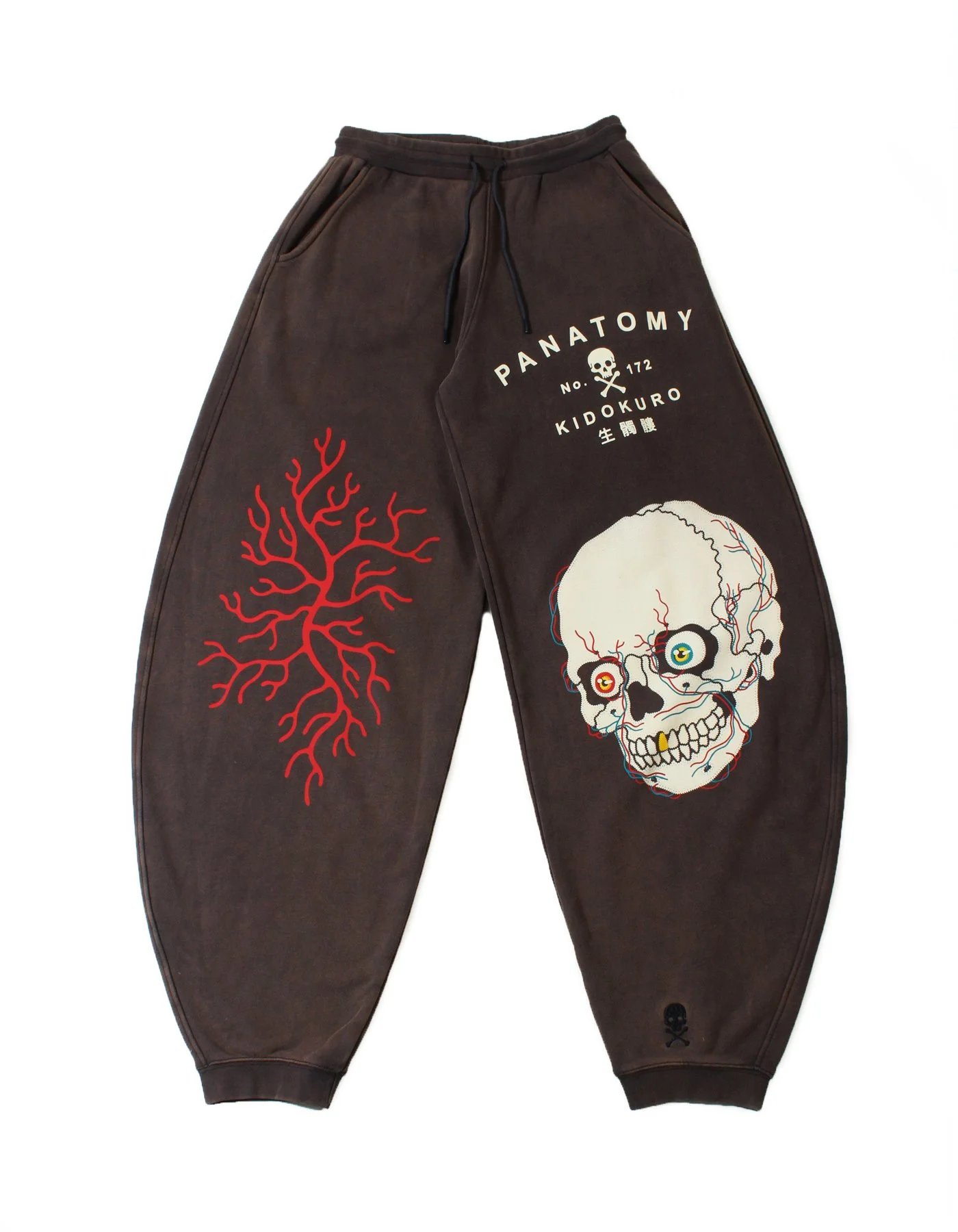 KIDOKURO SWEATPANTS - VINTAGE BLACK