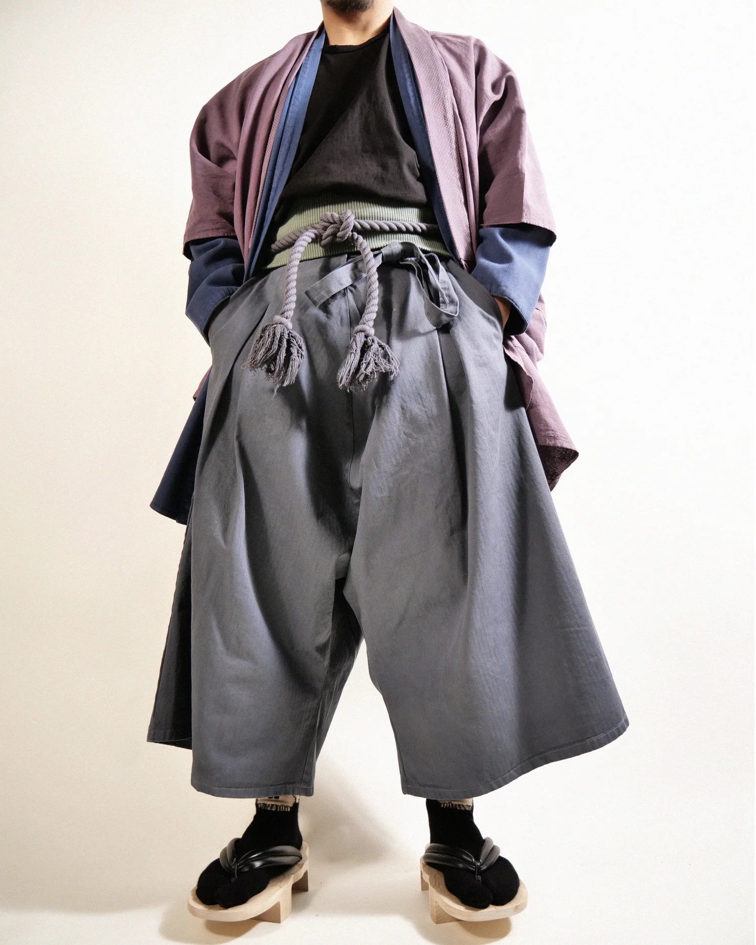 DOUHIKI - ASH BLUE | Prospective Flow | Japanese Fashion for Men 