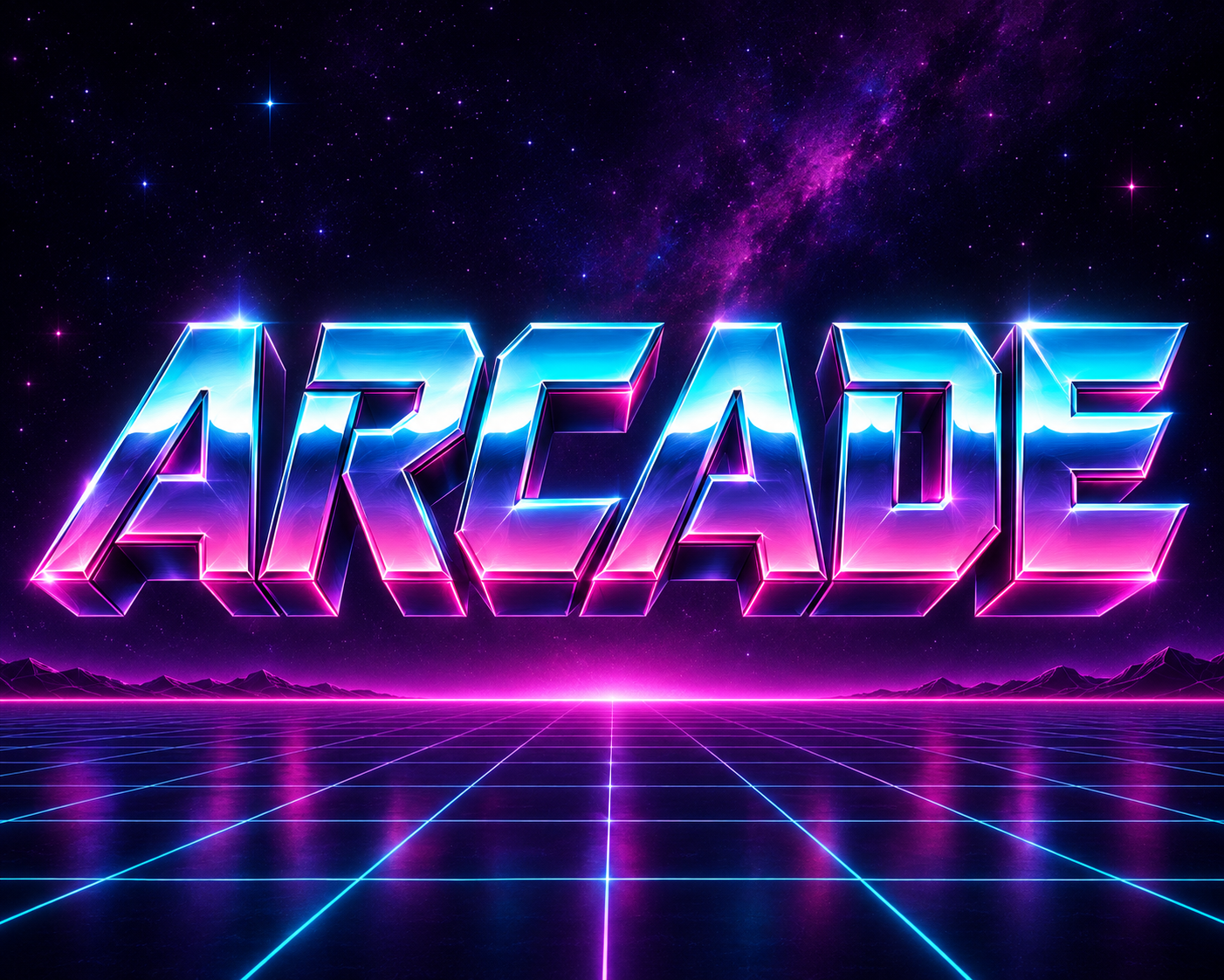 Retro-futuristic neon arcade.png