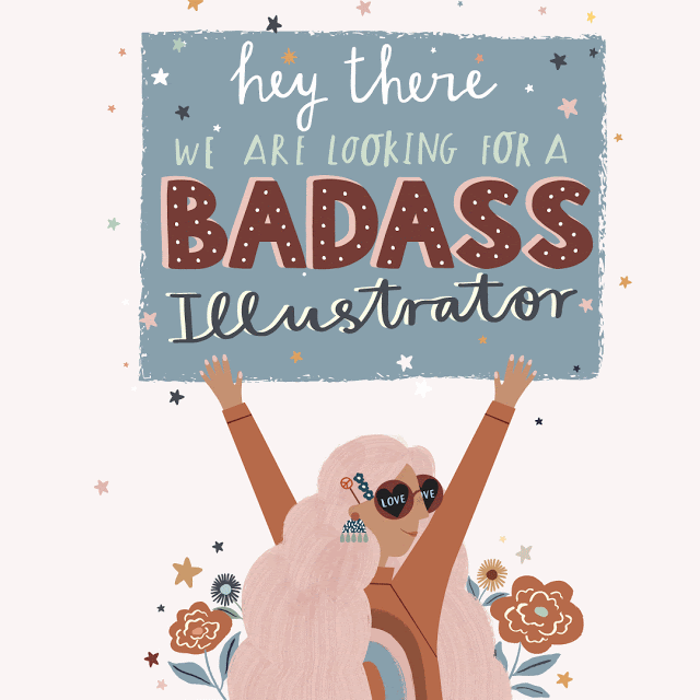 BADASS ILLUSTRATOR WANTED