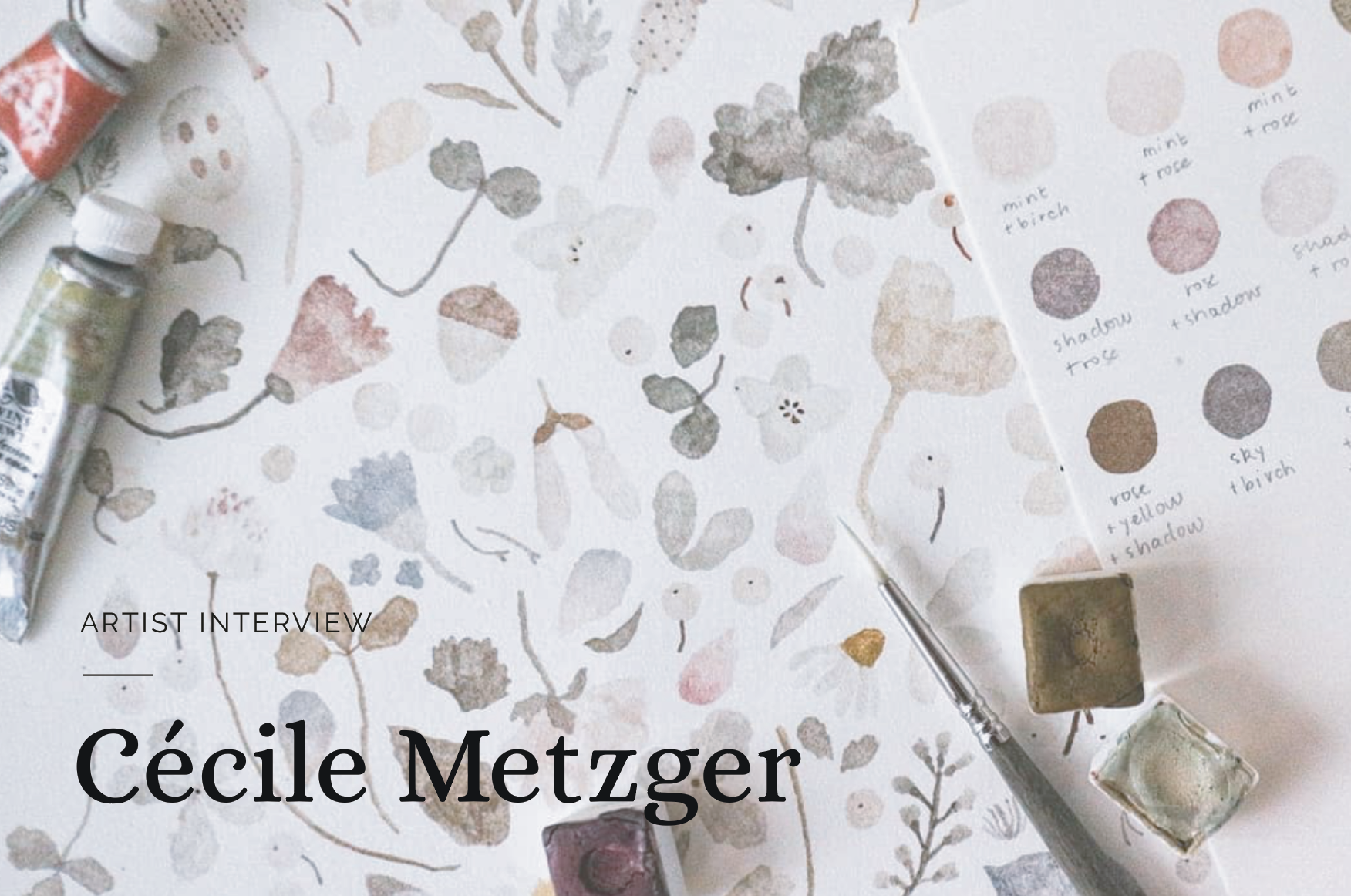 An Interview With... Cécile Metzger